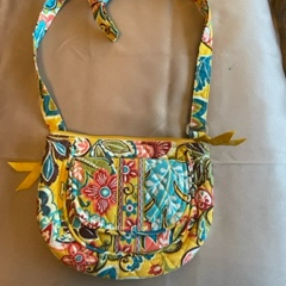 Vera Bradley Yellow Crossbody
